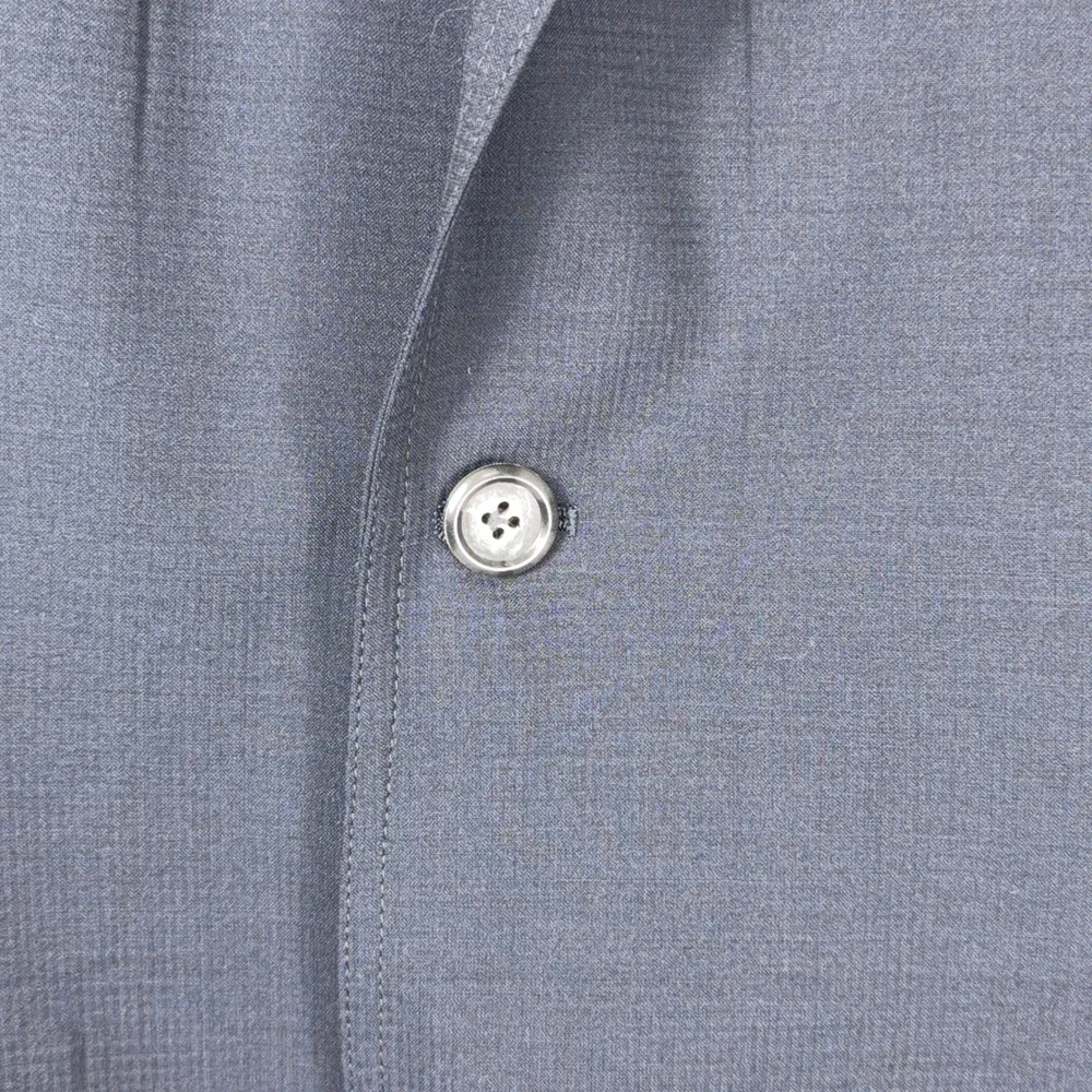Richard Choi The Light Jacket Wool Coolmax‎ Blend Blazer 54L Navy Blue Suit Coat